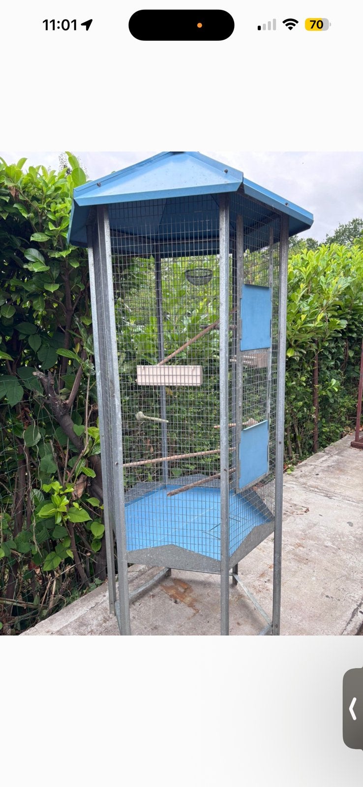 Vogelkooi, Dieren en Toebehoren, Ophalen, Zo goed als nieuw, Vogelkooi