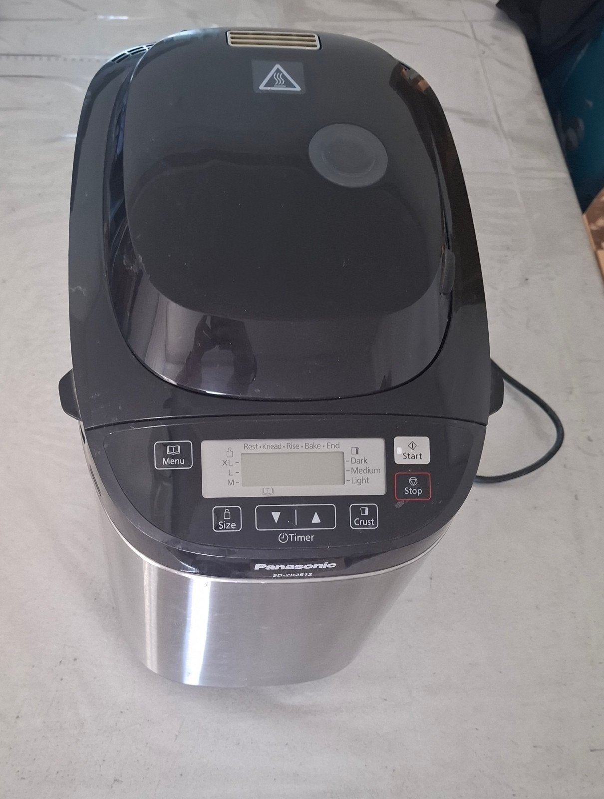 Panasonic SF-ZB2512 broodbakmachine, Ophalen