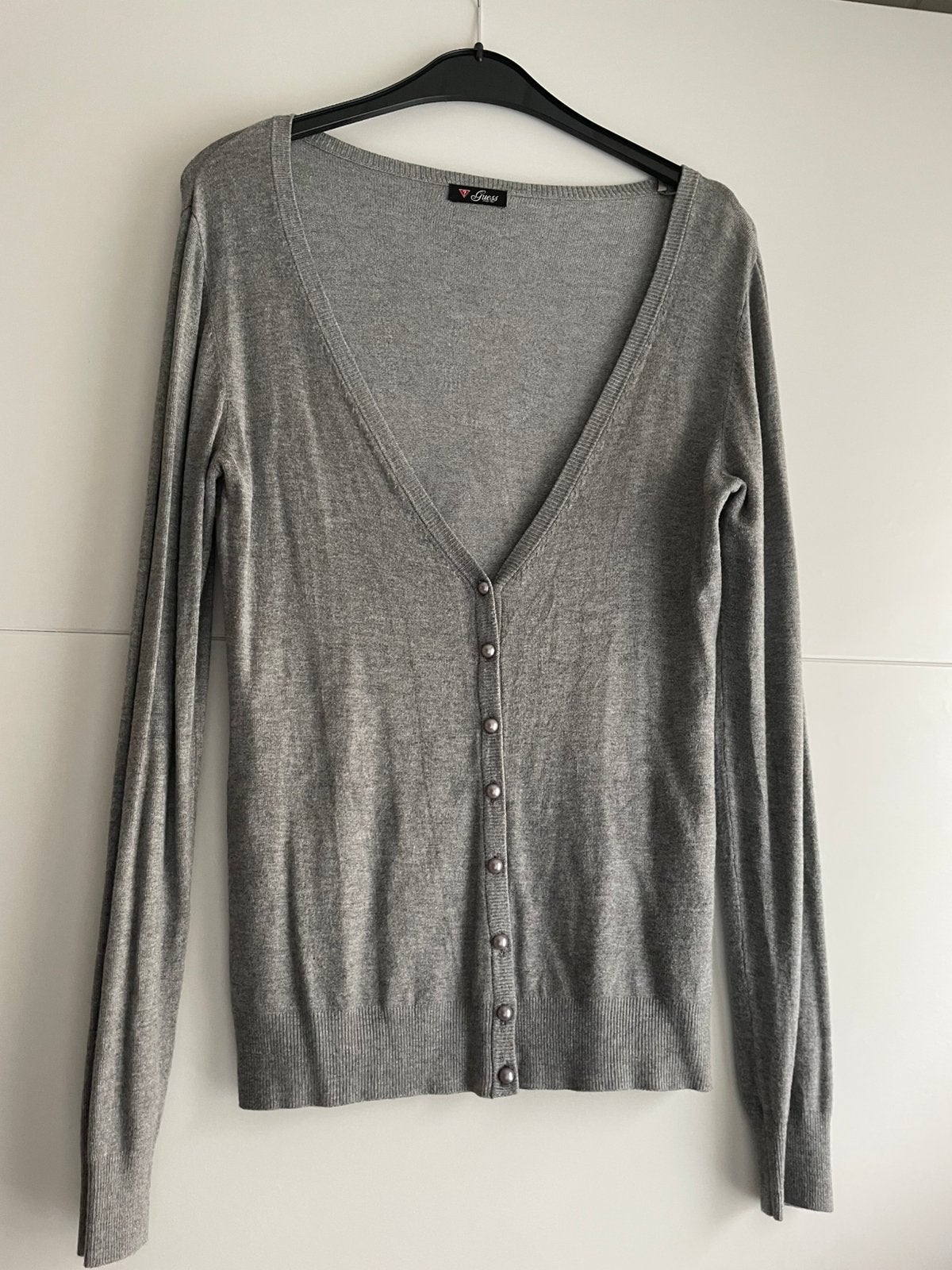 Gilet Guess, Kleding | Dames, Truien en Vesten, Ophalen, Maat 38/40 (M), Grijs