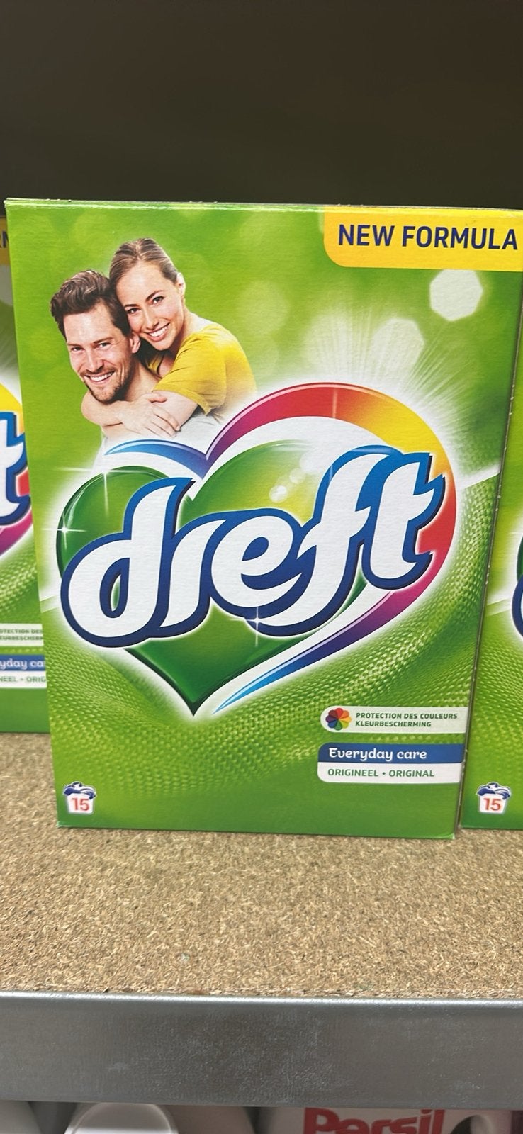 Dreft waspoeder, Enlèvement