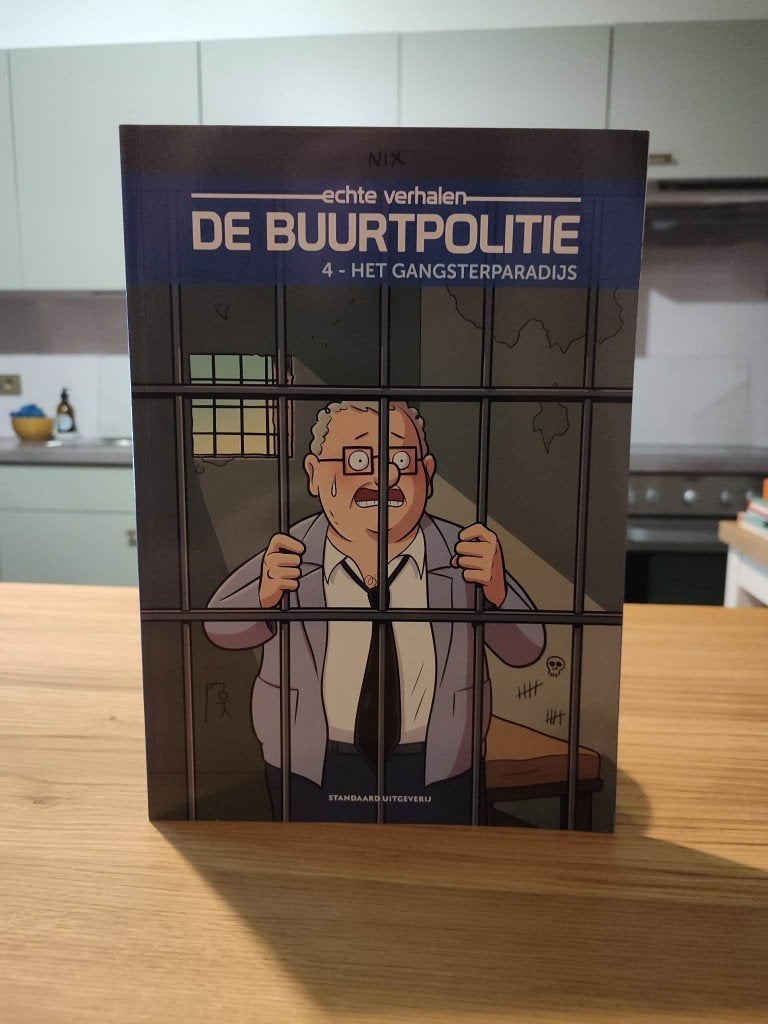 Strip De buurtpolitie Het gangsterparadijs nr4, Boeken, Ophalen, Zo goed als nieuw
