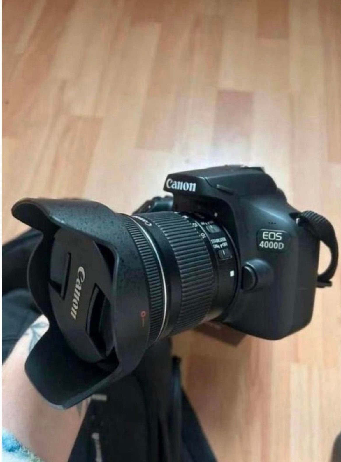 Canon 4000D met breedhoeklens 10-18mm + accessoires, Audio, Tv en Foto, Fotocamera's Digitaal, Ophalen, Zo goed als nieuw, Spiegelreflex