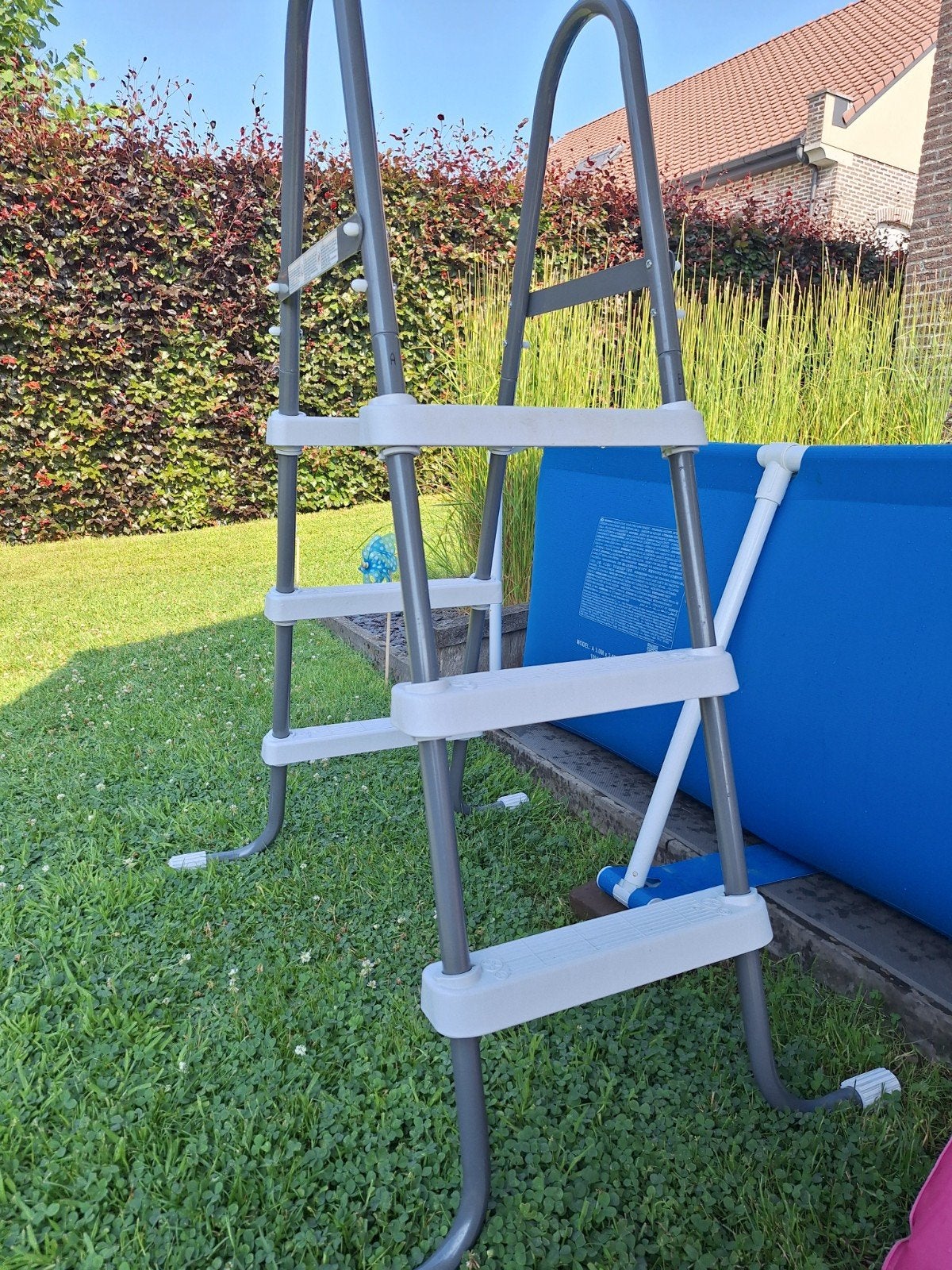 Zwembadladder intex voor zwembad tot 90 cm hoogte, Ophalen, Ladder