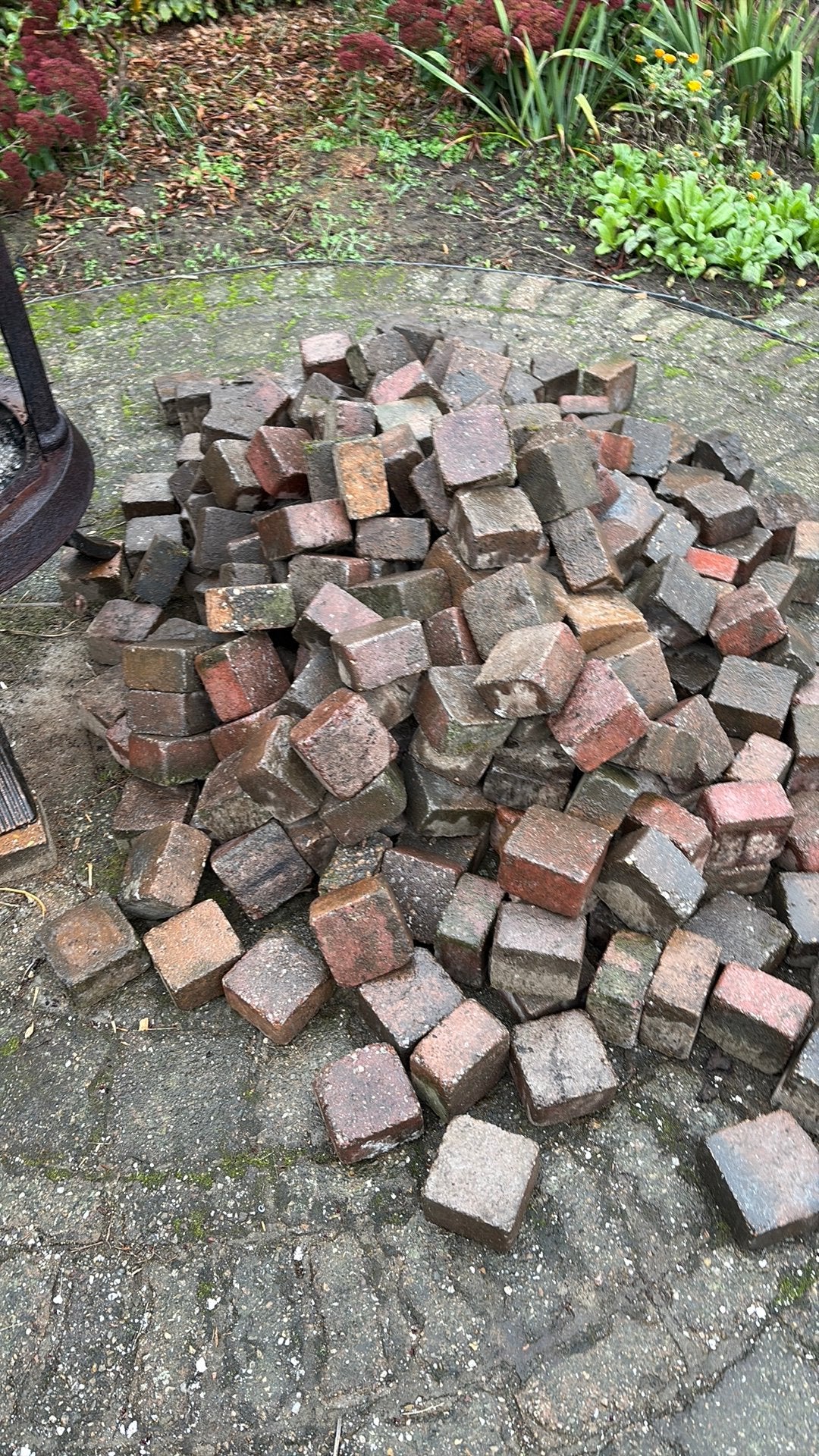 klinkers, Tuin en Terras, Ophalen, Gebruikt, Beton, Klinkers