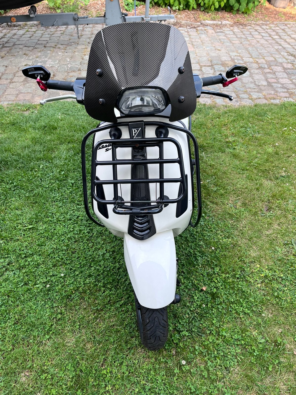 Option entièrement en carbone pour Vespa Sprint, Autres modèles, Comme neuf, Classe B (45 km/h), Enlèvement