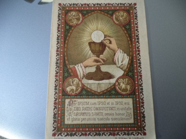 priesterwijding Frans Baeyens 1901, Verzamelen, Bidprentjes en Rouwkaarten, Verzenden, Bidprentje