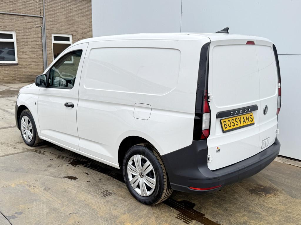 Volkswagen Caddy Cargo 2.0 TDI 122 PK Automaat L1H1 Cruise C, Auto's, Gebruikt, Zwart, 4 cilinders, Volkswagen