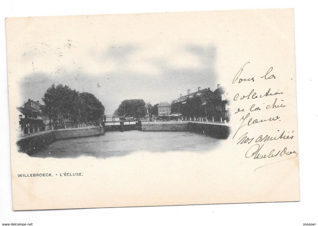 Willebroeck l'ecluse, Ophalen of Verzenden, Gelopen, Antwerpen