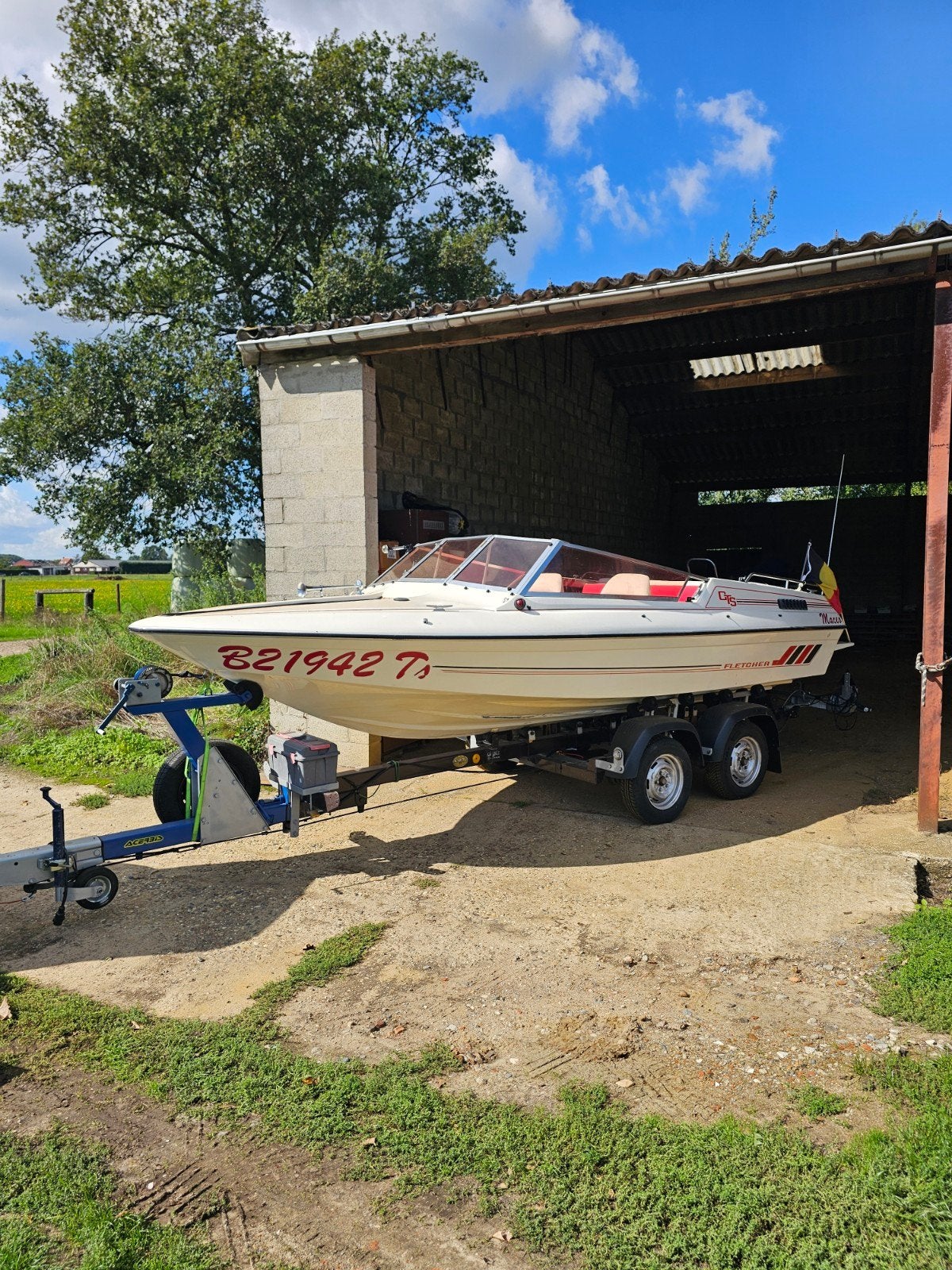 Fletcher GTS Speedboot, Watersport en Boten, Ophalen