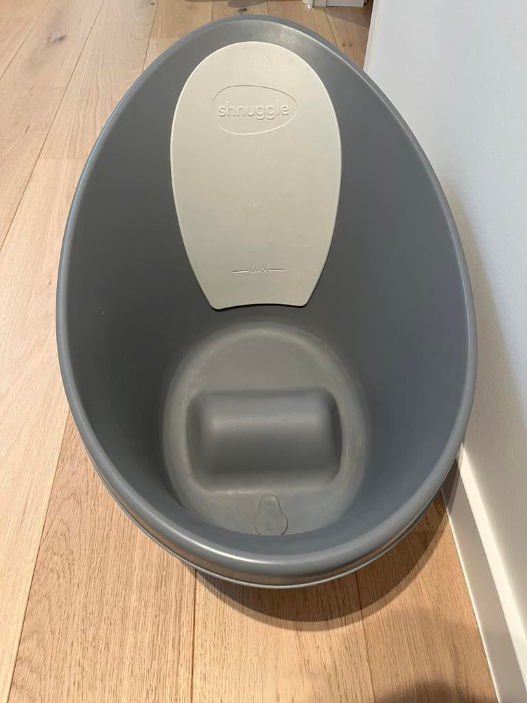 Babybad Shnuggle grijs, Ophalen, Zo goed als nieuw