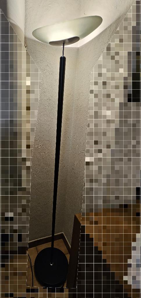Lampadaire Design 300 watts (2 unités) façon GISMONDI, Enlèvement, Utilisé, Verre