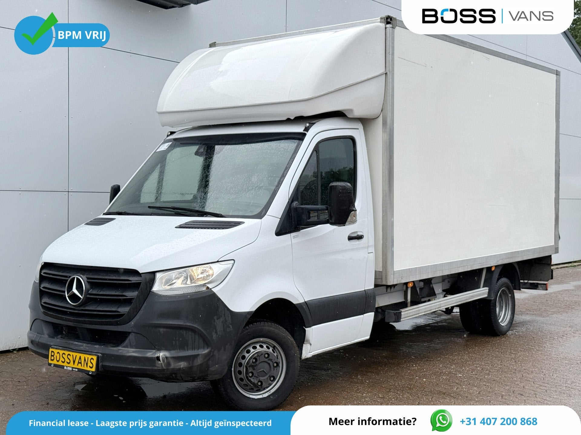 Mercedes-Benz Sprinter 515 1.9 CDI 150PK Automaat Laadklep B, Autos, Camionnettes & Utilitaires, Achat, Système de détection de la somnolence