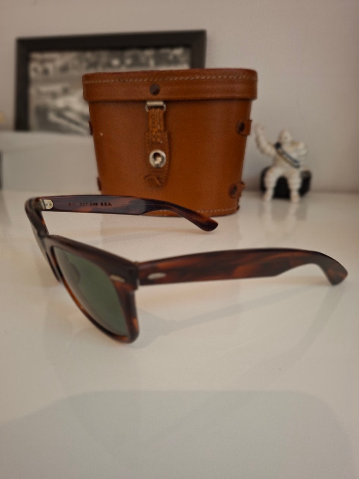 Ray-Ban Wayfarer B&L USA vintage, Enlèvement ou Envoi, Ray-Ban