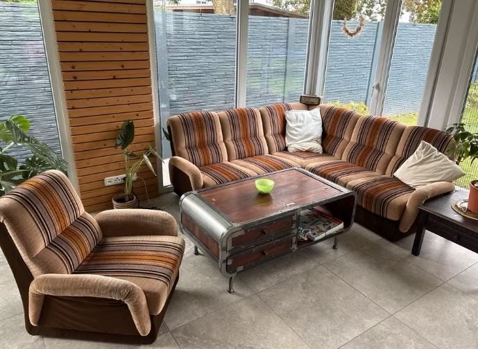 vintage modulare sofa 70er jaren 6-delig, Enlèvement, Maison et Meubles