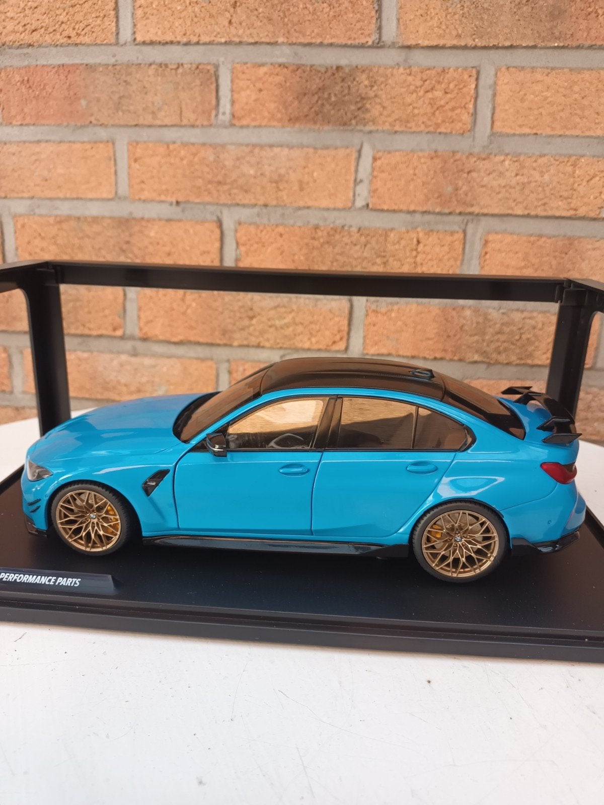 bmw m3 performance parts, 1/18., Hobby en Vrije tijd, Ophalen of Verzenden