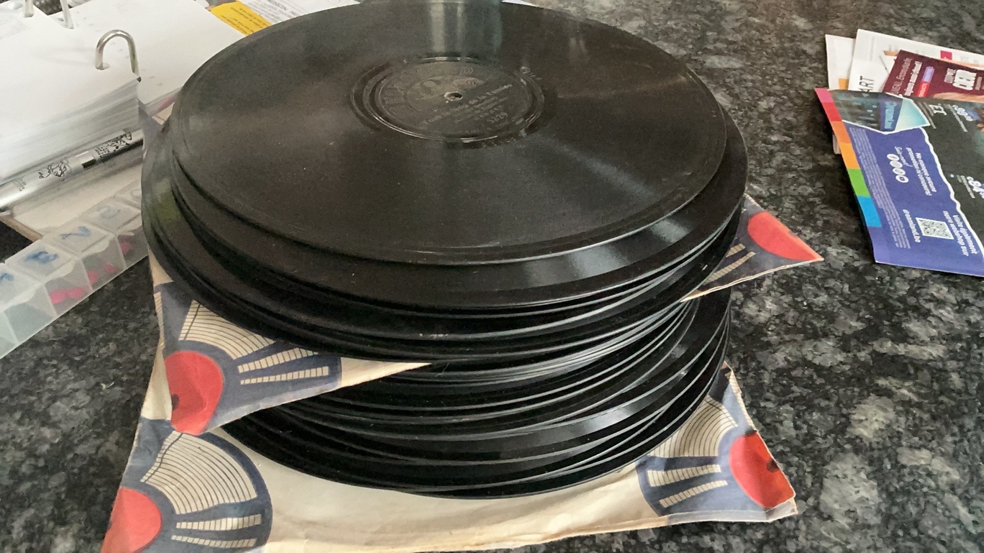78-toerenplaat voor oude platenspeler, Audio, Tv en Foto, Ophalen, Gebruikt, Platenspeler-onderdeel, Overige merken