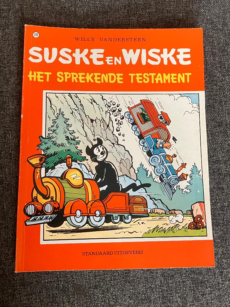 Suske en Wiske - 119 - Het sprekende testament, Boeken, Stripverhalen, Eén stripboek, Ophalen of Verzenden, Gelezen