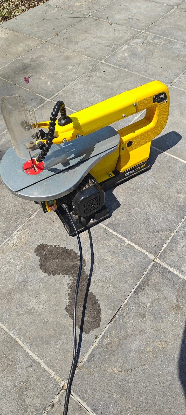Figuurzaag electrisch, Ophalen