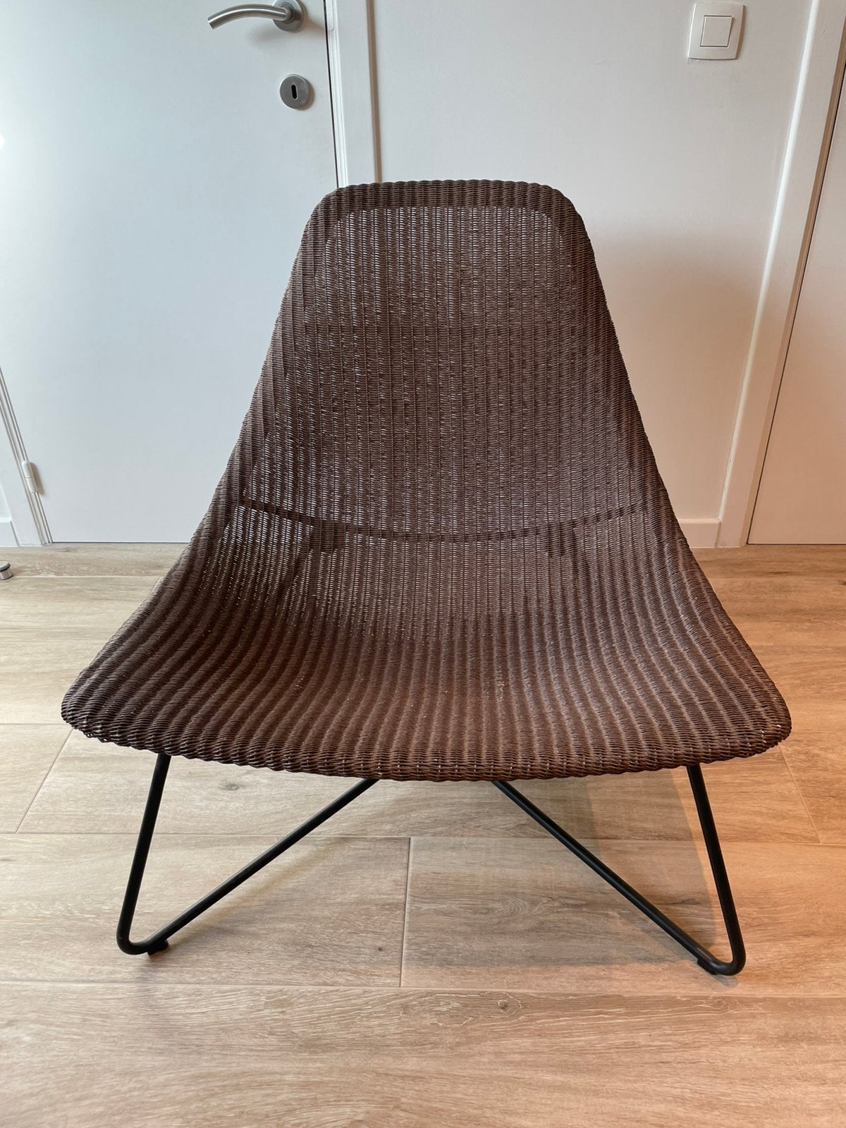 Ikea fauteuil RÅDVIKEN, Maison & Meubles, Fauteuils, Moins de 75 cm, Osier ou Rotin, Enlèvement, Utilisé