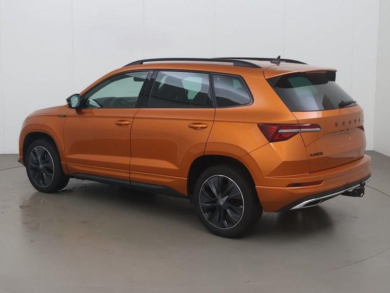 Skoda Karoq 1.5 tsi act sportline 150 AT, Auto's, Automaat, Overige bekleding, Karoq, 5 zetels