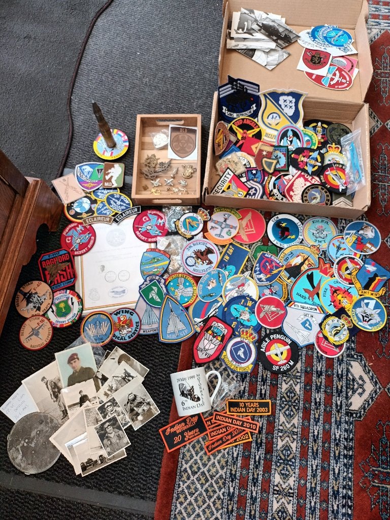 luchtmacht lot patchen + memorabilia     BAF   FAE, Verzamelen, Luchtvaart en Vliegtuigspotten, Gebruikt, Patch, Badge of Embleem