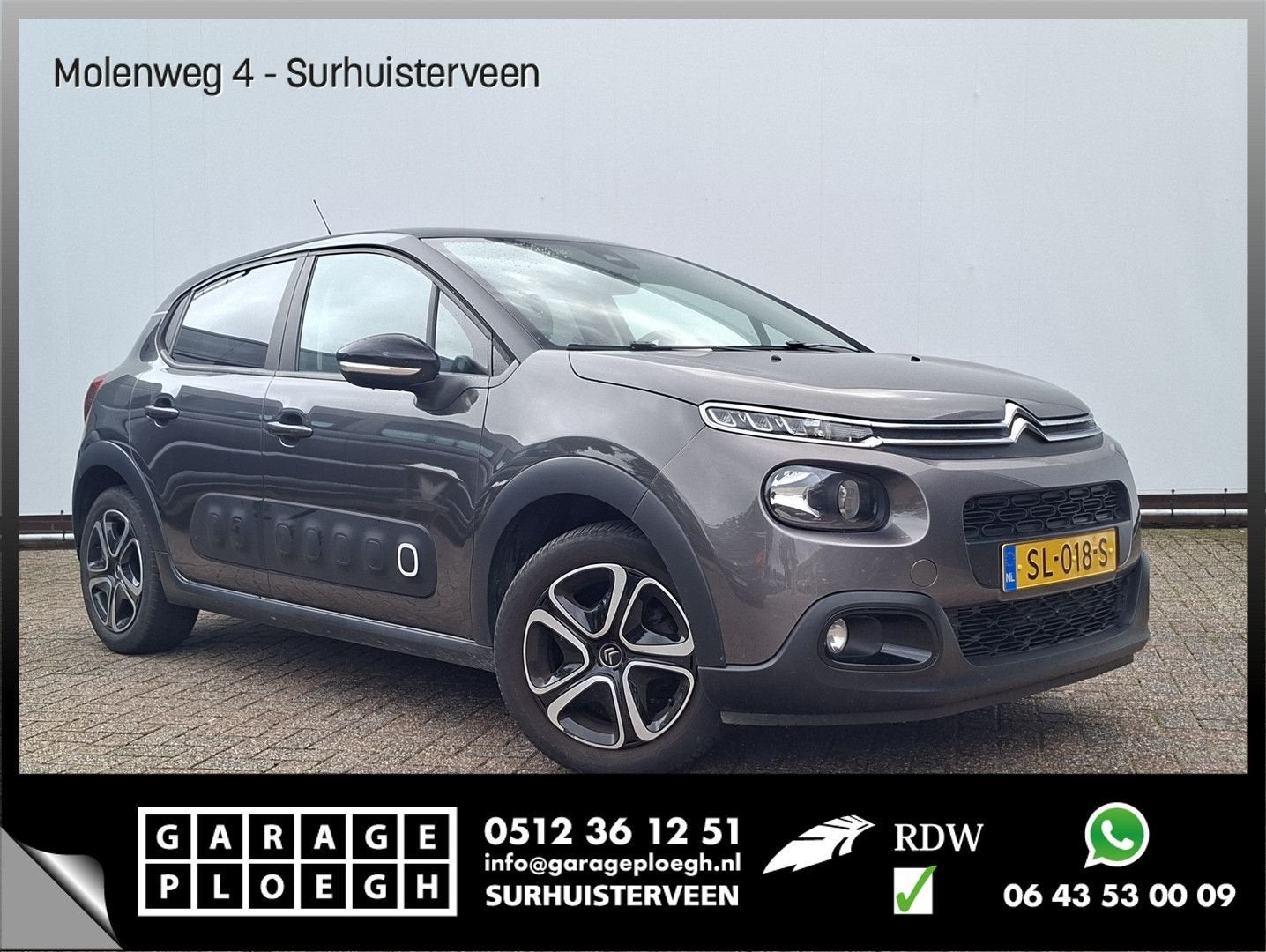 Citroen C3 1.2 PureTech Feel Edition Hoge zit Trekhaak DAB C, Parkeersensor, 109 g/km, Bedrijf, Handgeschakeld