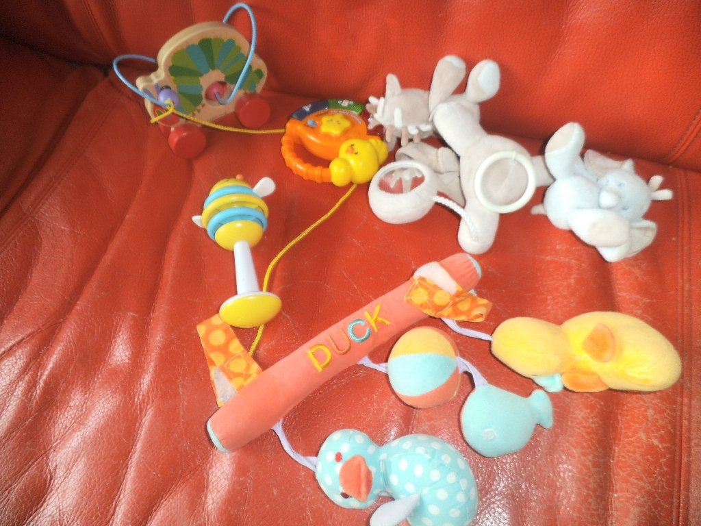 babyspeelgoed lot, Ophalen of Verzenden, Gebruikt