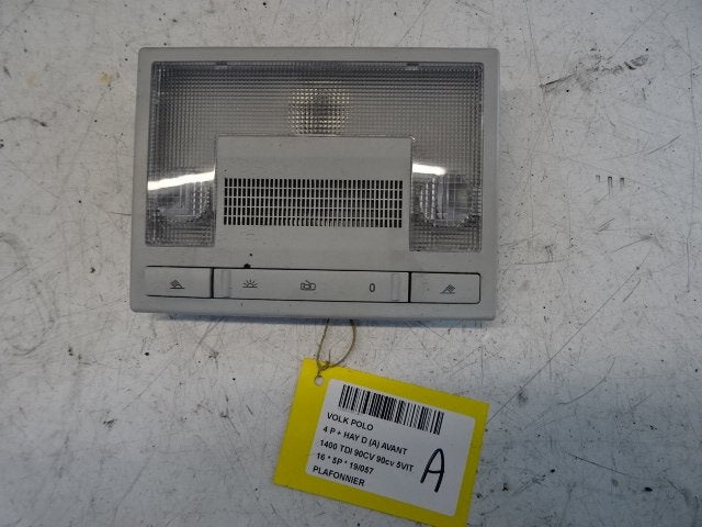 ECLAIRAGE DE PLAFONNIER Volkswagen Polo V (6R), Utilisé, Volkswagen
