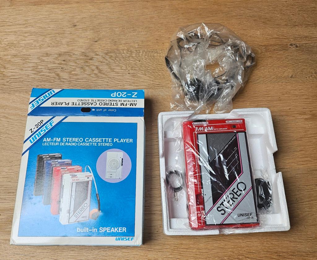 Walkman stereocassette uit de jaren 80, Audio, Tv en Foto, Walkmans, Discmans en Minidiscspelers, Ophalen of Verzenden