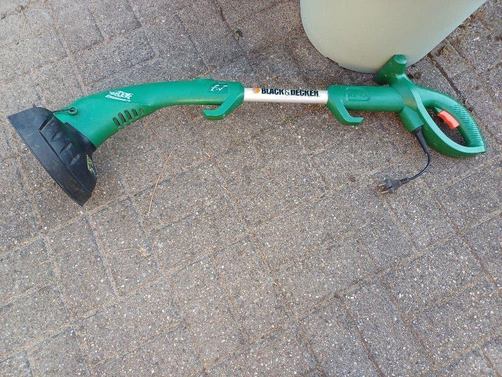 Elektrische grastrimmer, Tuin en Terras, Ophalen, Gebruikt, Elektrisch, Black&decker