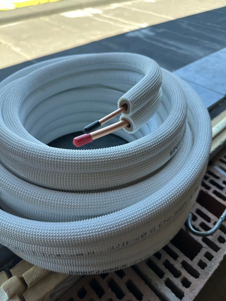 Koelleidingen airco 1/4 3/8 merk inoac, Ophalen, Zo goed als nieuw