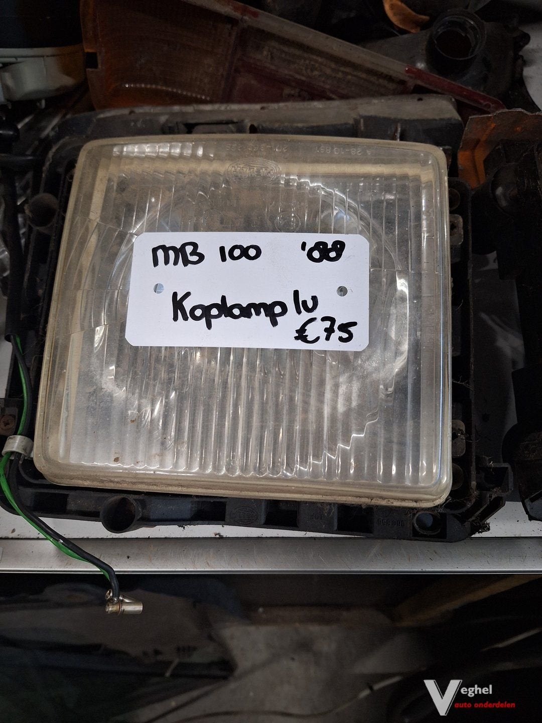 MB 100 Koplamp LV of RV '88, Gebruikt, -, -, Ophalen of Verzenden