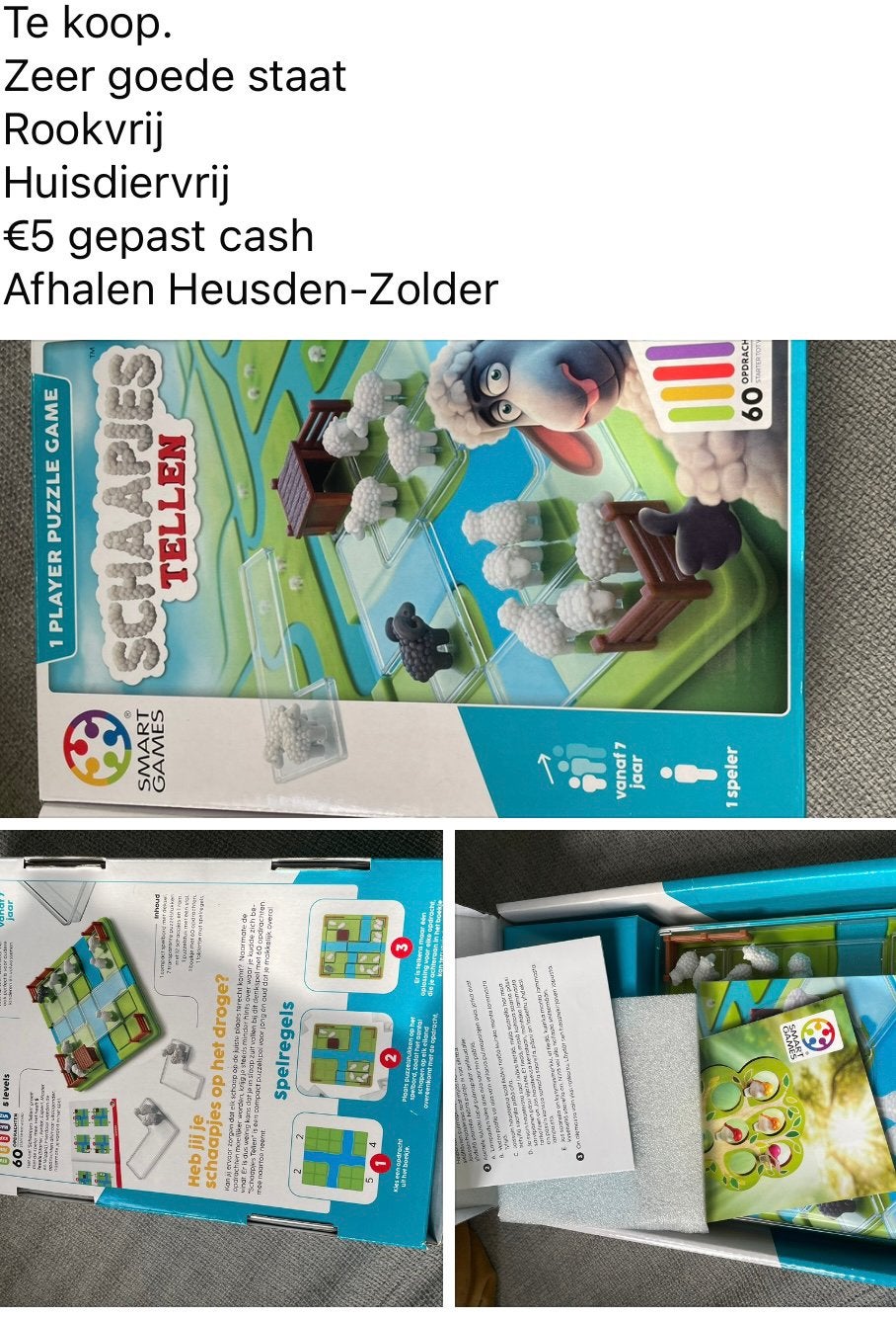 Smartgames, Hobby en Vrije tijd, Ophalen, Zo goed als nieuw
