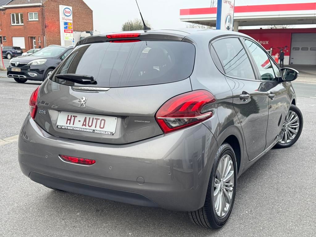 Peugeot 208 1.2i ess/airco/gps/garantie/euro6b!!, Argent ou Gris, Achat, Euro 6, Entreprise