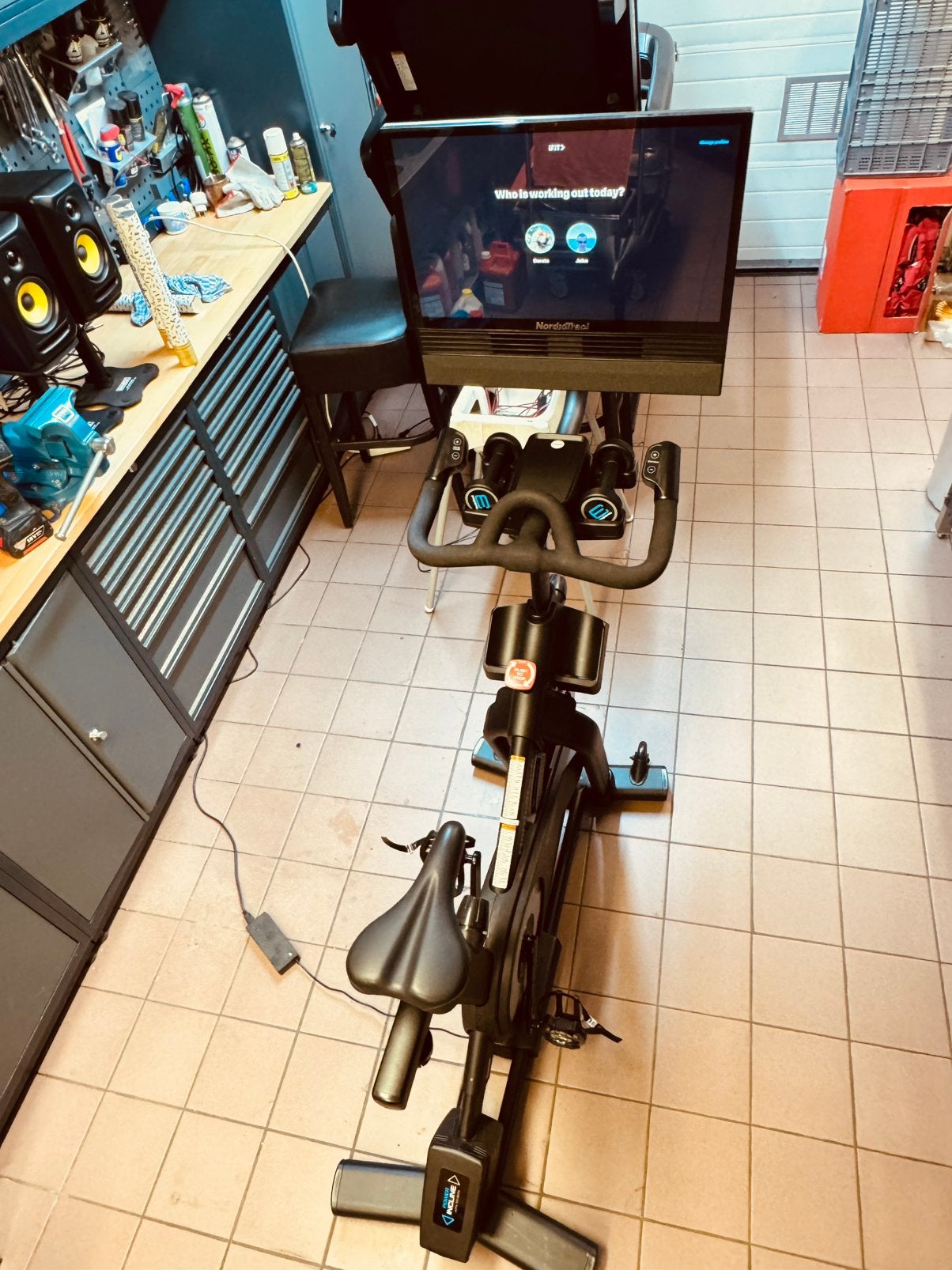 Nordictrack X24 indoor cycle pro, Ophalen, Armen, Zo goed als nieuw, Crosstrainer