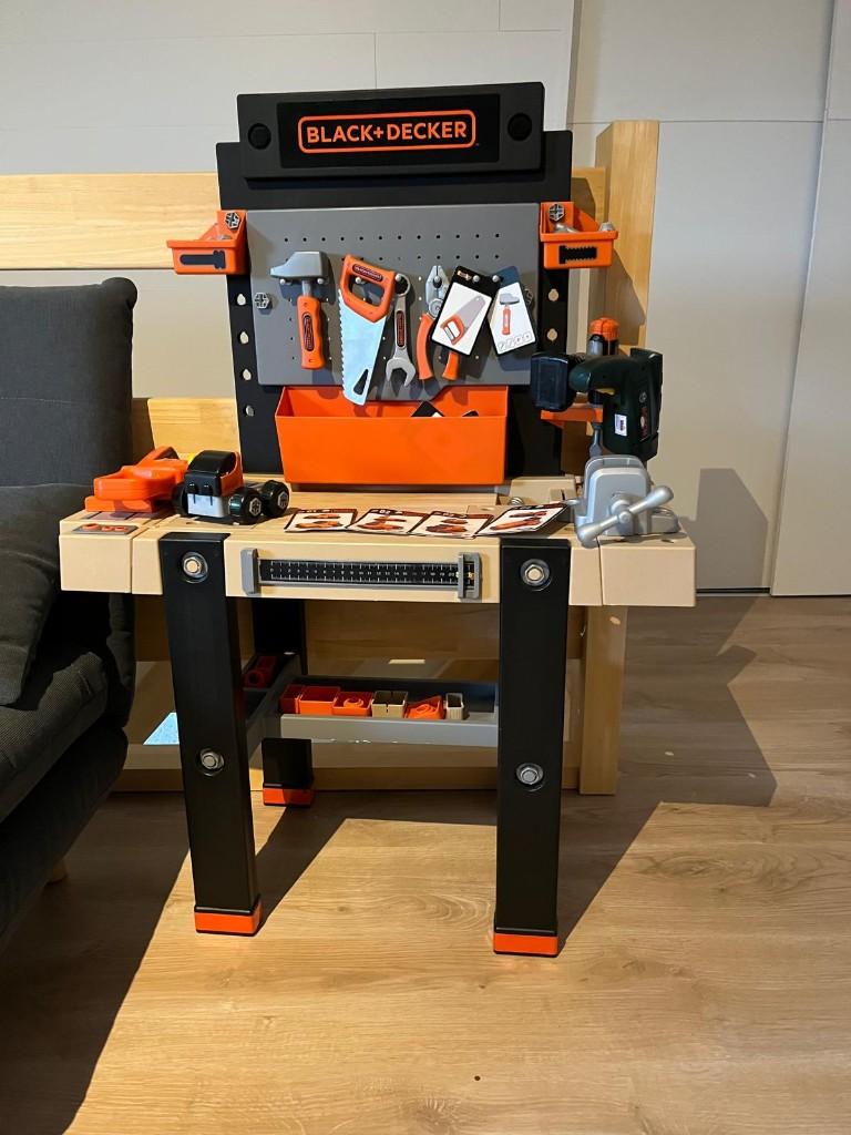 Werkbank kind black & decker, Enfants & Bébés, Jouets | Tables de jeux, Enlèvement, Comme neuf