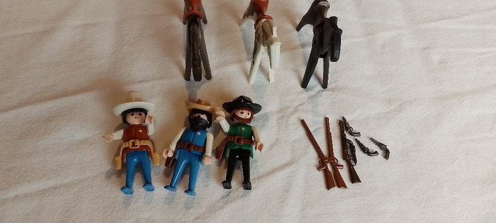 playmobil cowboys, Ophalen of Verzenden, Gebruikt