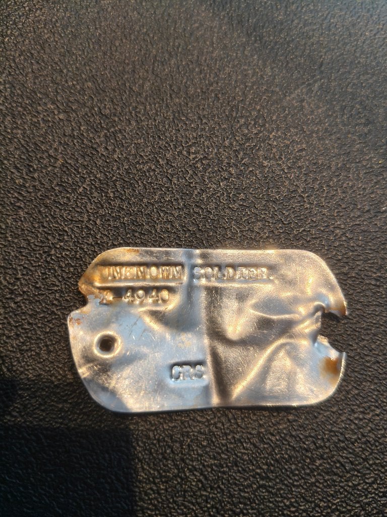 Dog tag us WW2 tué au combat, Enlèvement ou Envoi