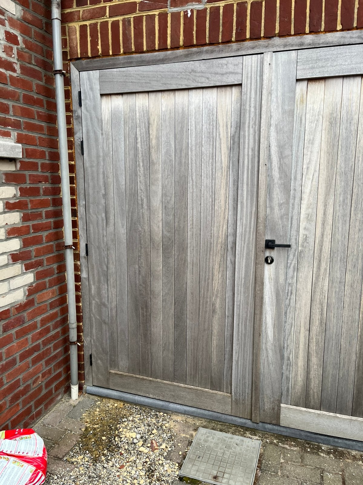 Tuinpoort Iroko!, Ophalen, Zo goed als nieuw