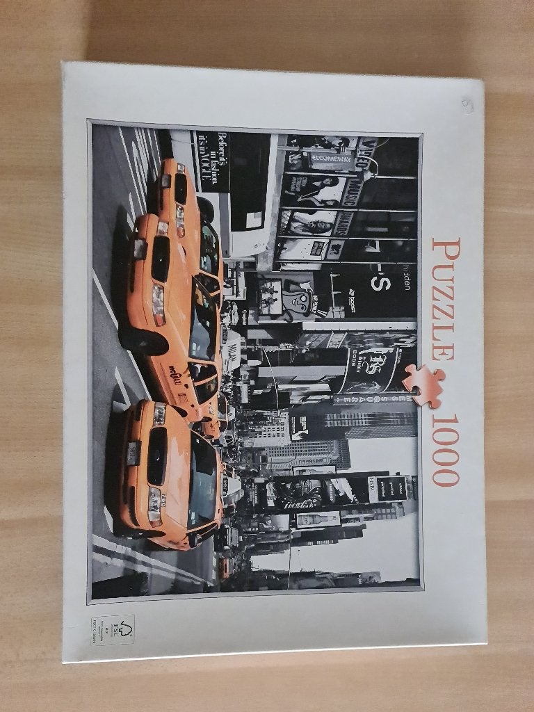puzzel taxi new york, 1000 stukken, Ophalen, Zo goed als nieuw