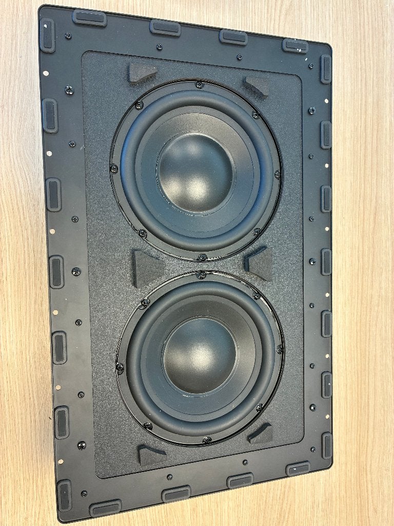 Nuvo NV-SUBIWDUAL8 In-Wall Dual Passive Subwoofer, Audio, Tv en Foto, Luidsprekerboxen, Ophalen, Nieuw, 150 watt of meer, Subwoofer