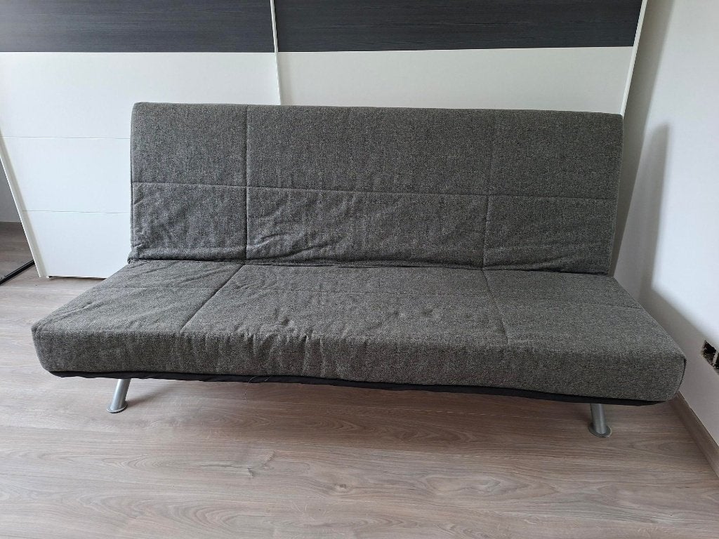 Zetelbed, Huis en Inrichting, Slaapkamer | Slaapbanken, Ophalen, Zo goed als nieuw, Grijs