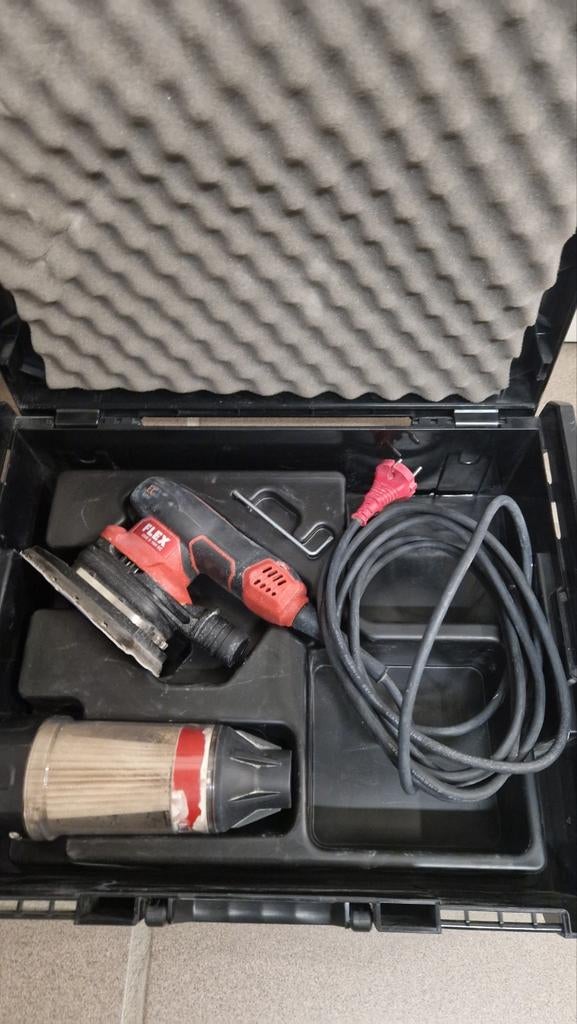 Flex driehoekschuurmachine ODE 2-100 EC-SET in prima staat, Doe-het-zelf en Bouw, Ophalen of Verzenden