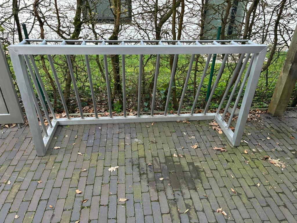 Aluminium doel in uitstekende staat! B 2m03 en hoogte 1m05, Sport en Fitness, Voetbal, Ophalen, Zo goed als nieuw