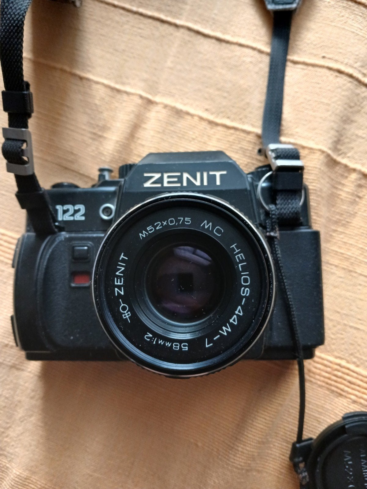 Ensemble photo vintage : Zenit 122 + téléobjectif, TV, Hi-fi & Vidéo, Mise au point manuelle, Enlèvement ou Envoi, Manuel