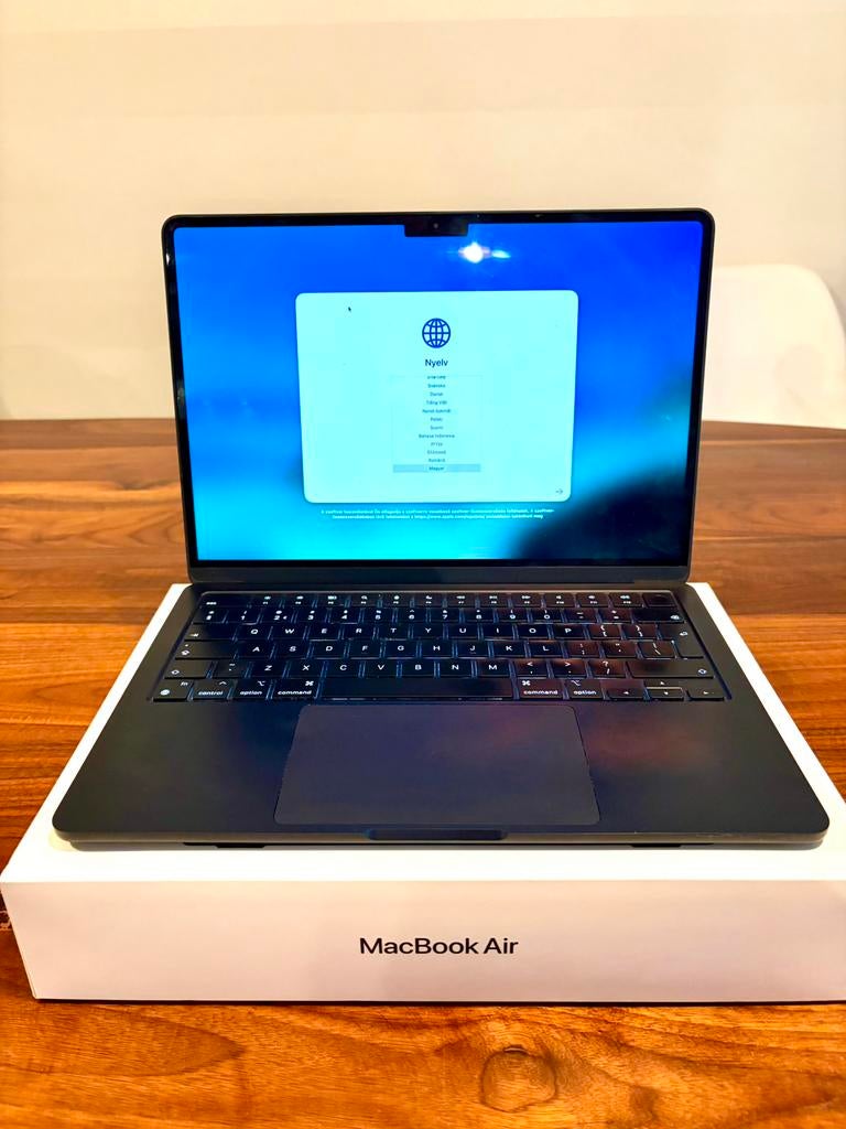 MacBook Air M2 2022 als nieuw. 94%., Computers en Software, Apple Macbooks, Qwerty, 8 GB, 13 inch, 512 GB