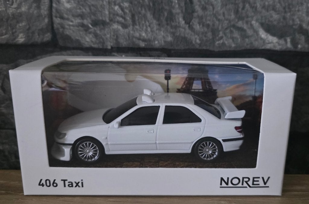 Peugeot 406 Taxi 2 1/43ème Norev, Neuf, Enlèvement ou Envoi, Voiture, Norev