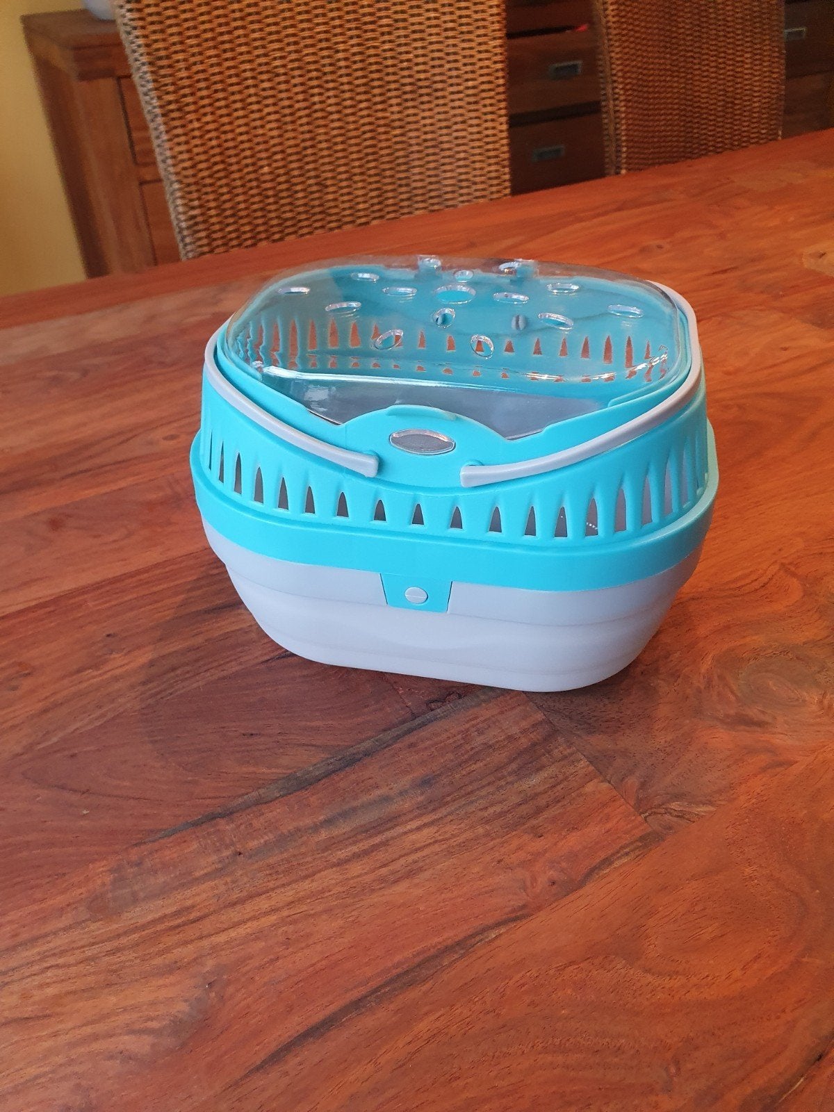 Vervoerbox kleine knaagdieren bv dwerghamster, Ophalen, Zo goed als nieuw, Transportkoffer of -box