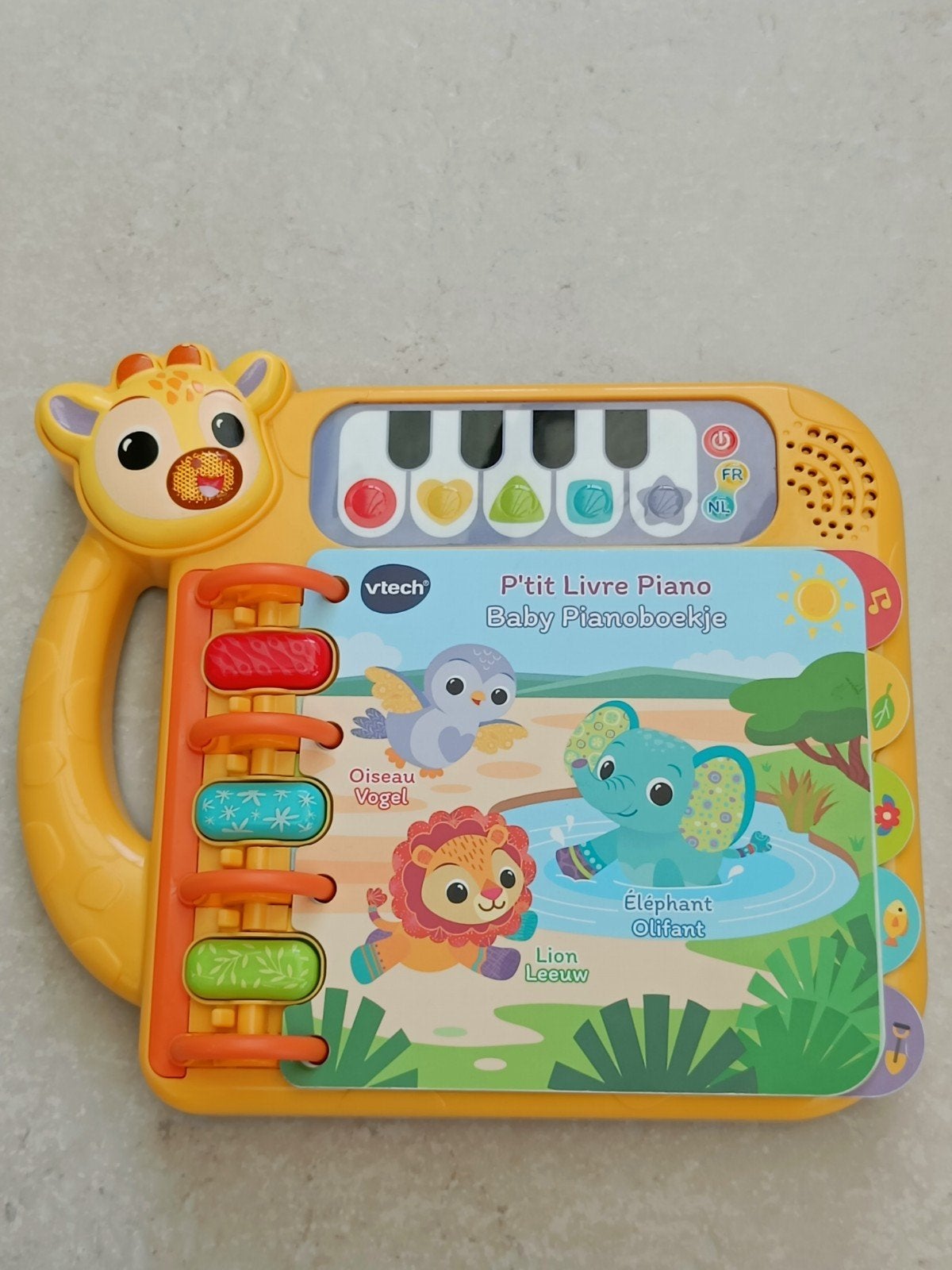 VTech interactief baby pianoboekje, Ophalen of Verzenden