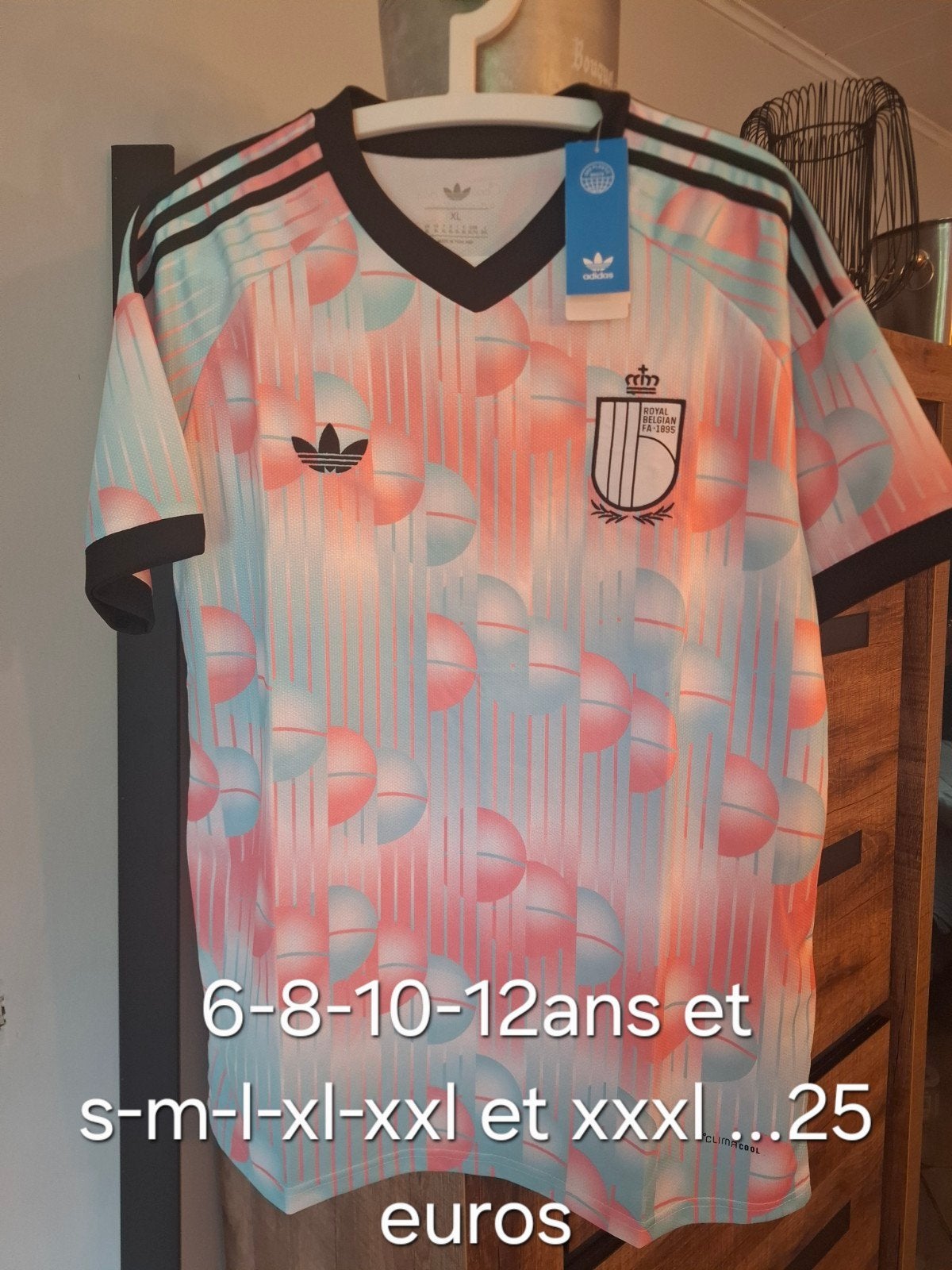 Maillot belgique world cup 2026, Collections, Enlèvement ou Envoi, Neuf, Maillot
